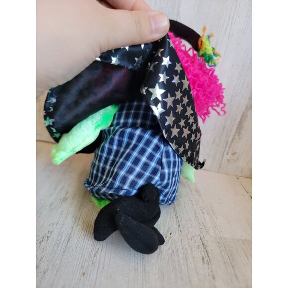 Beanie baby vintage scary witch plush Halloween home decor - Picture 8 of 9